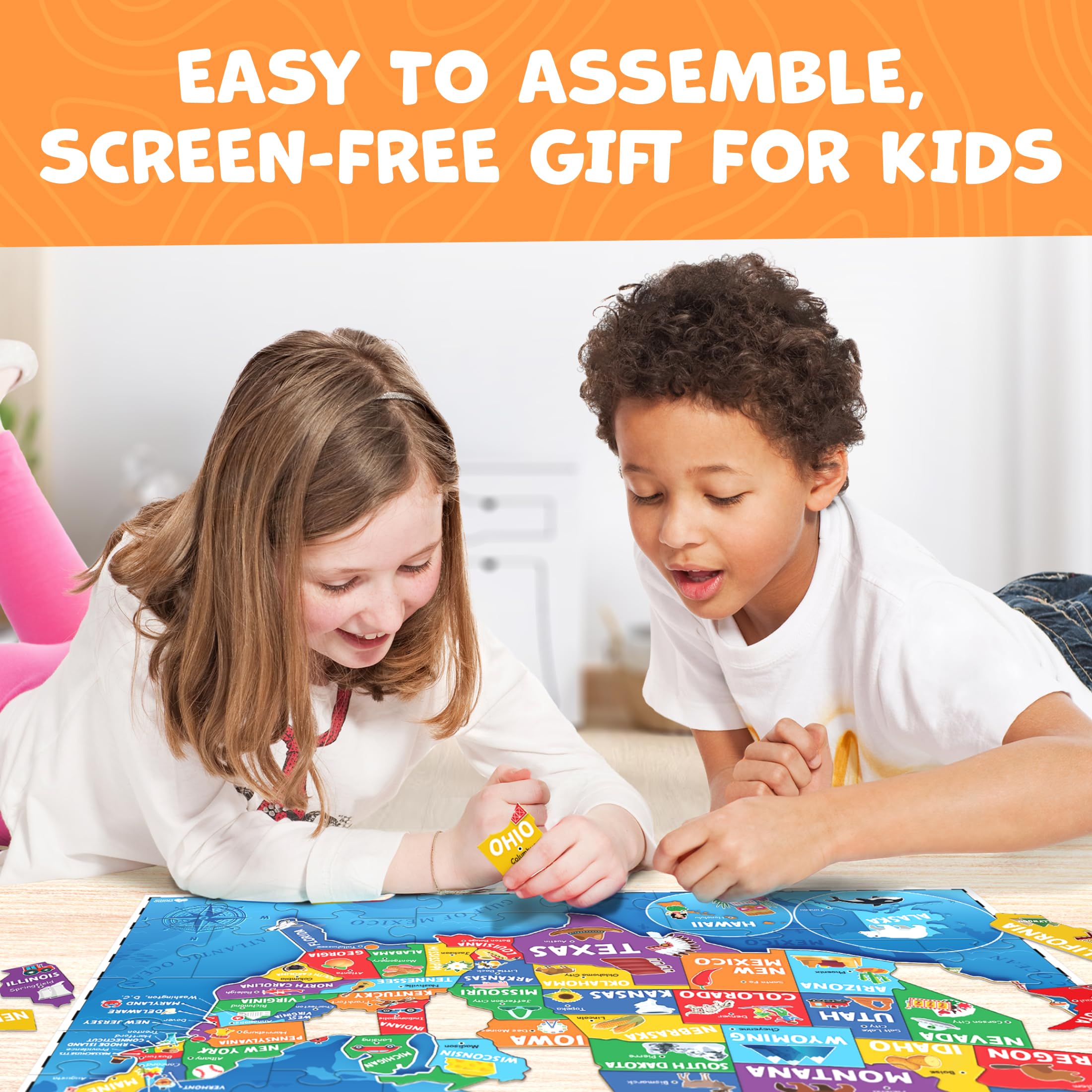 Back to School Jigsaw Puzzles for Kids - Ages 4-8