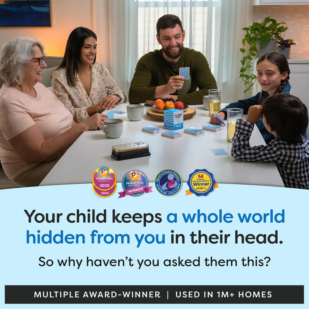 200 Family Conversation Cards for Kids, Teens & Adults