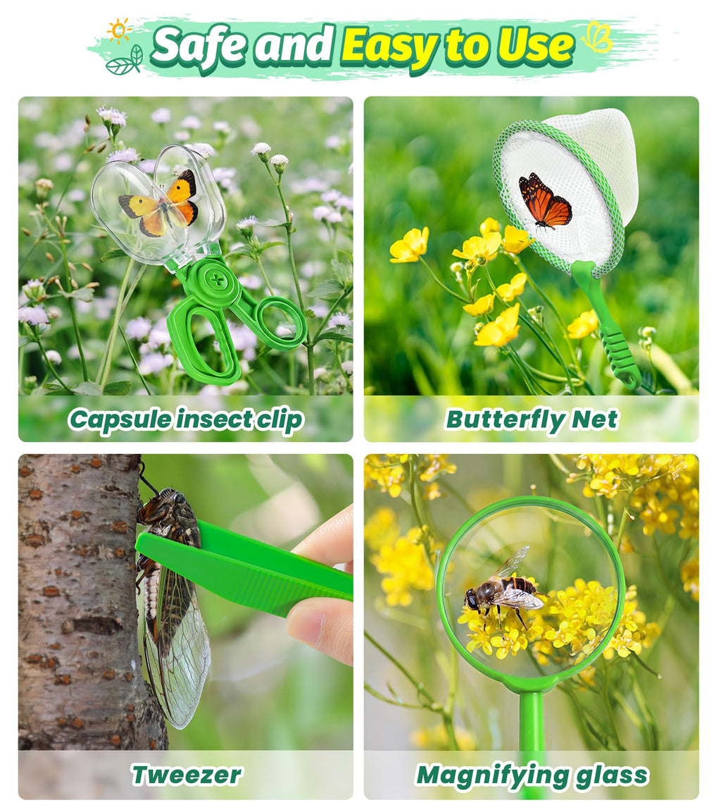 Kids Bug Catching & Outdoor Explorer Adventure Kit