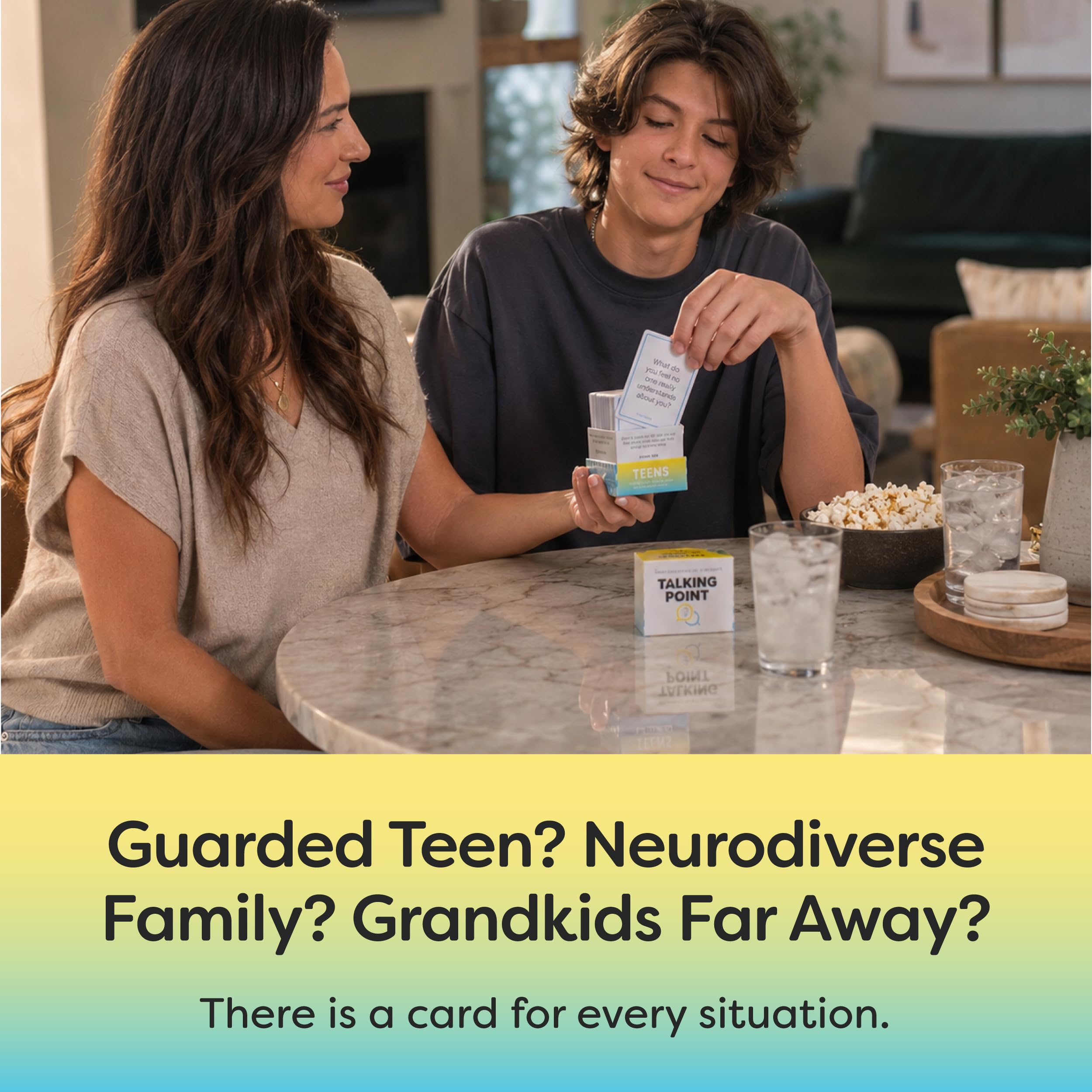 200 Teen Conversation Cards for Therapy & Social Skills