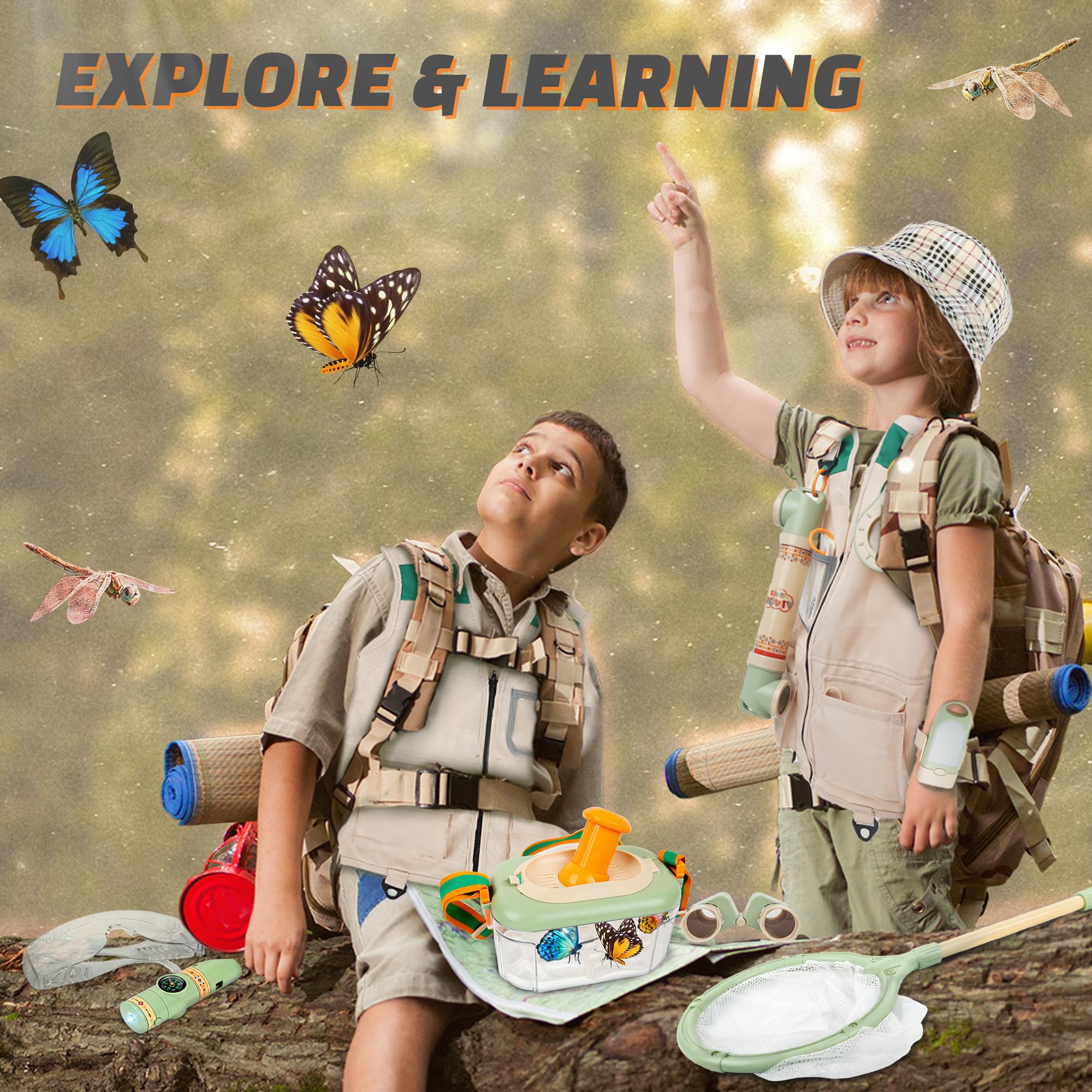 Kids Explorer & Bug Catching Nature Adventure Kit