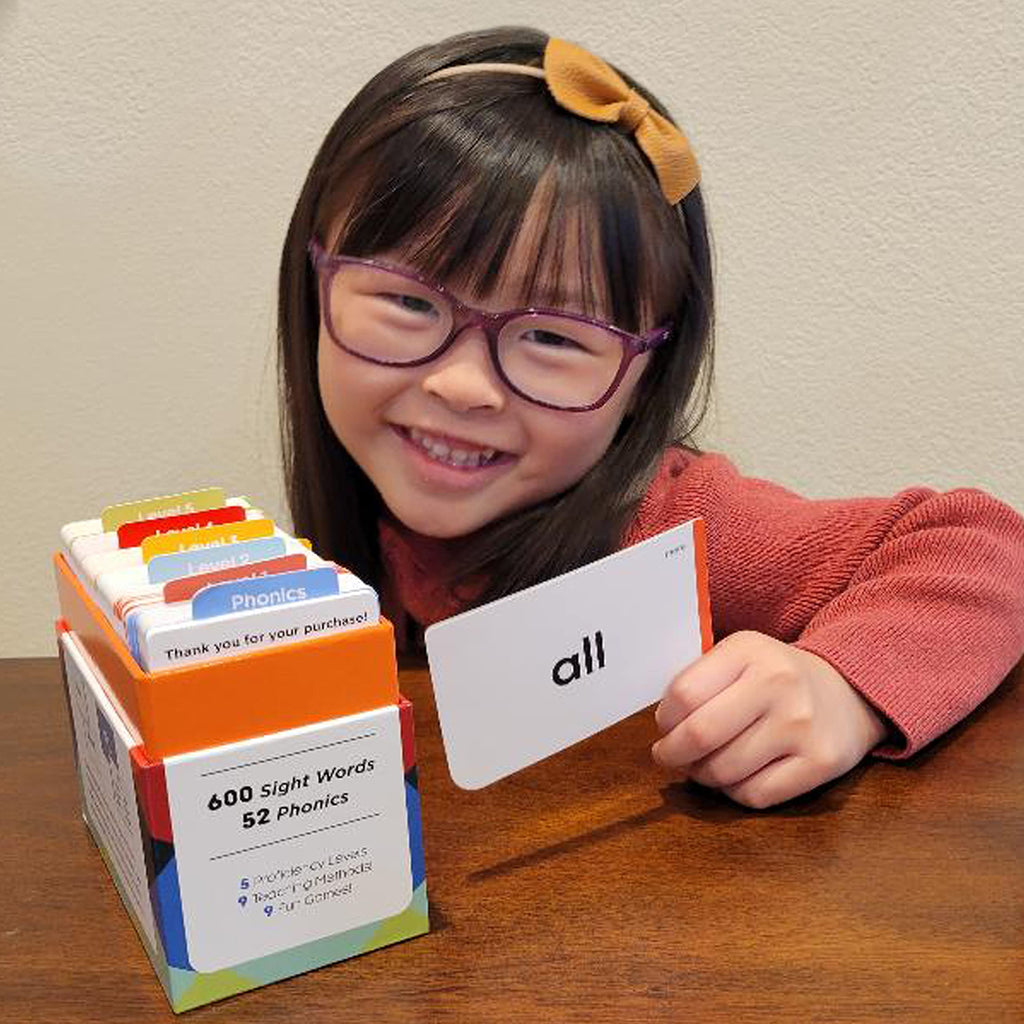 Sight Words Flash Cards – 520 High Frequency Words for Kids Ages 3–9 – Dolch & Fry List – Award-Winning Reading Tool for Preschool, Kindergarten, 1st, 2nd, 3rd Grade – Homeschool & Classroom Set