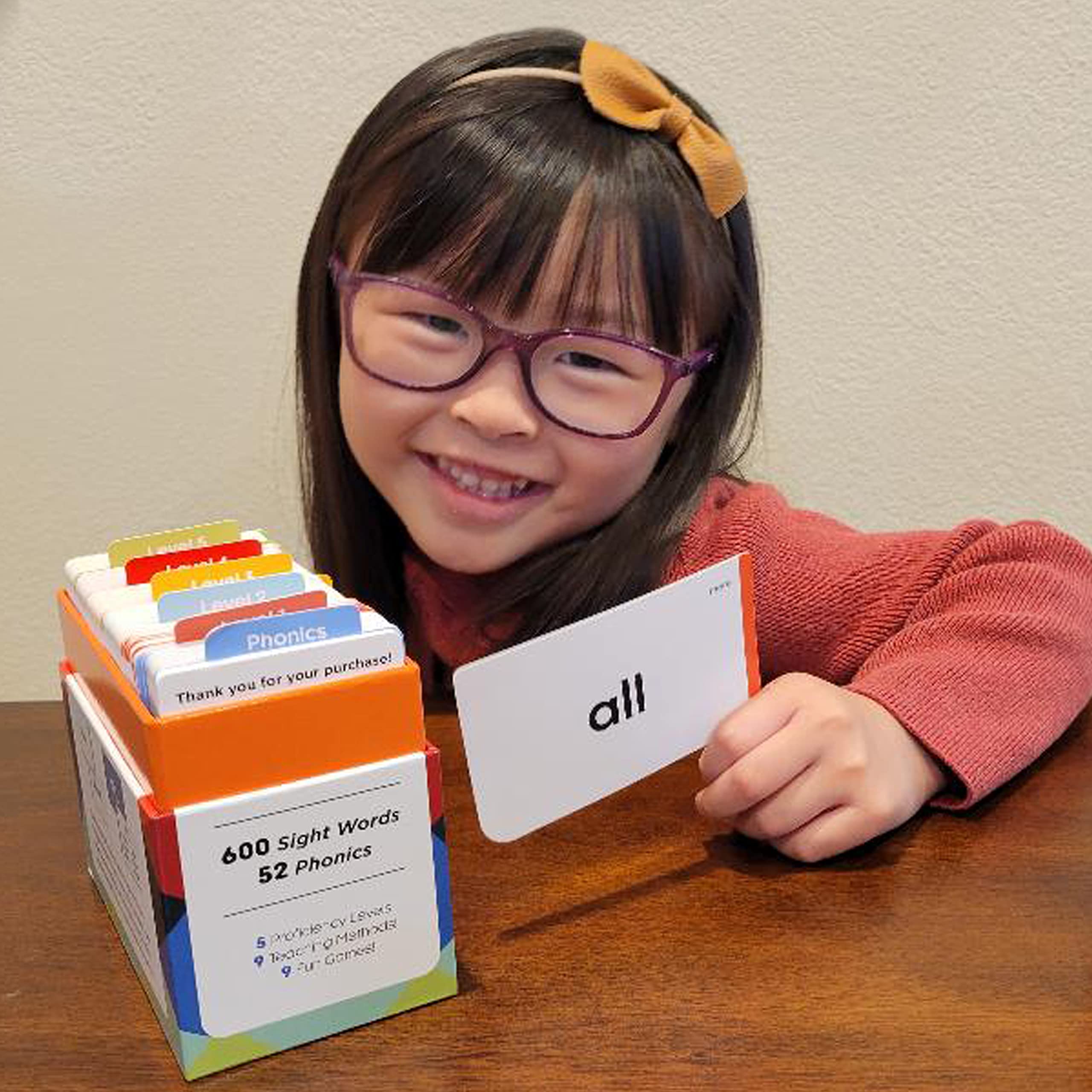 Sight Words Flash Cards – 520 High Frequency Words for Kids Ages 3–9 – Dolch & Fry List – Award-Winning Reading Tool for Preschool, Kindergarten, 1st, 2nd, 3rd Grade – Homeschool & Classroom Set