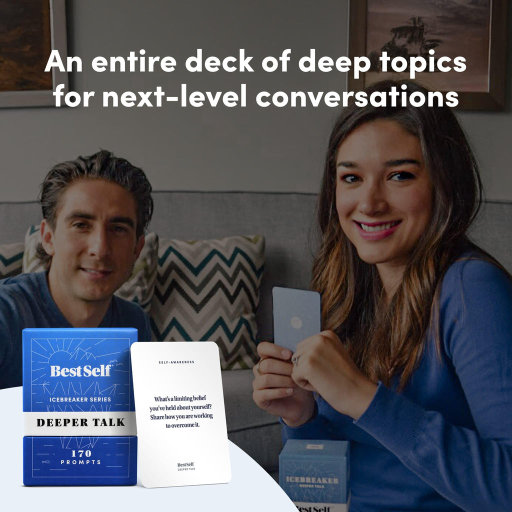 Conversation Starter & Deeper Talk Cards for Meaningful Talks