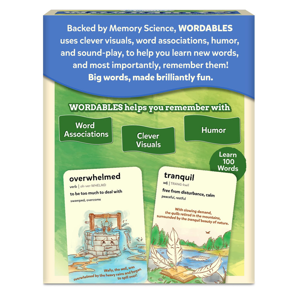Skillmatics Vocabulary Flash Cards for Kids
