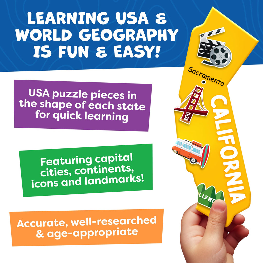 Back to School Jigsaw Puzzles for Kids - Ages 4-8
