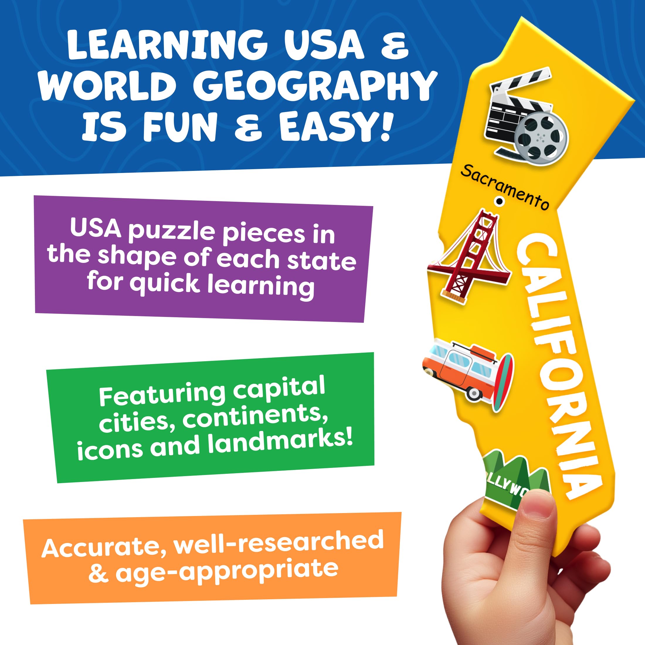 Back to School Jigsaw Puzzles for Kids - Ages 4-8