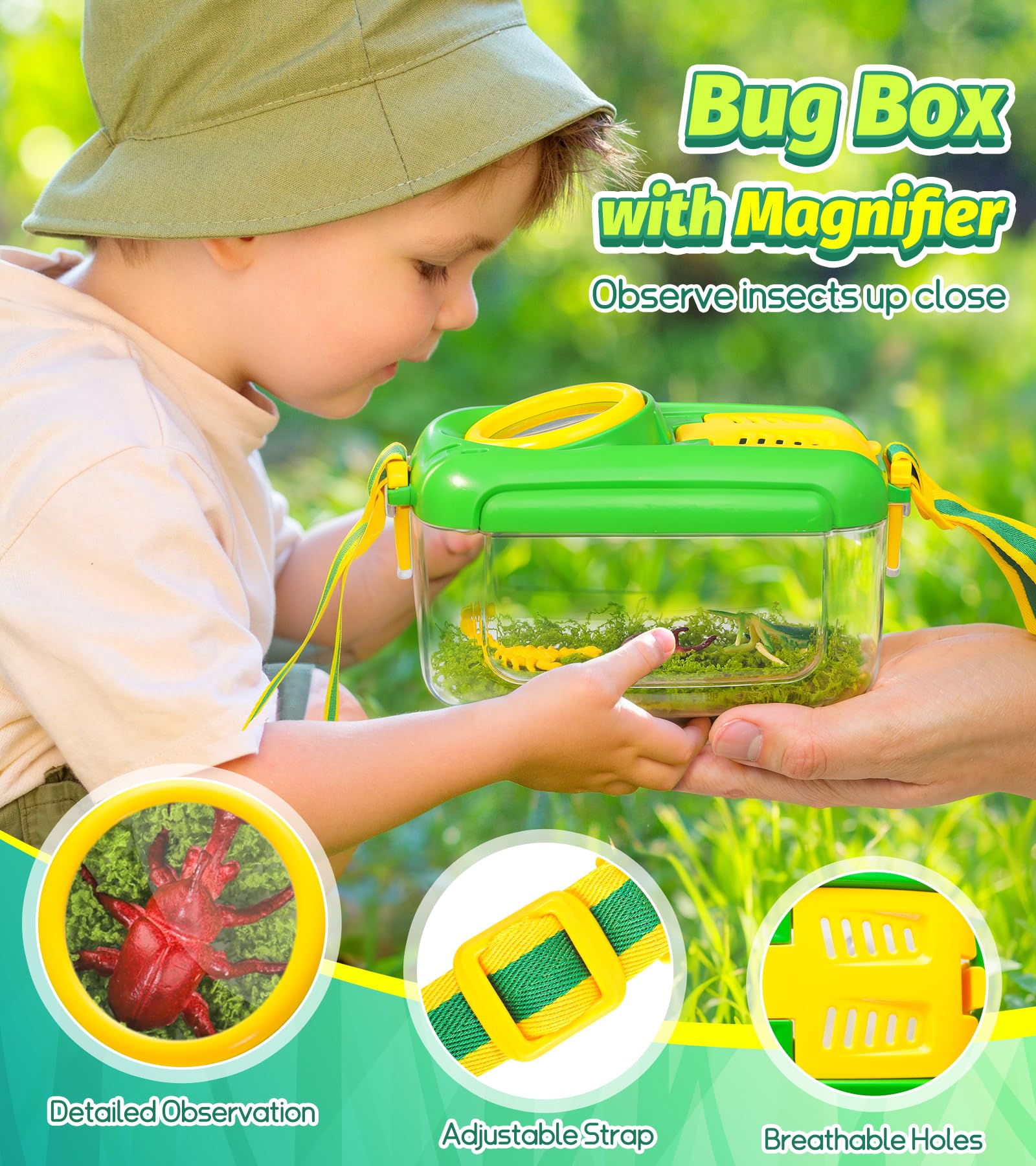 Kids Bug Catching & Outdoor Explorer Adventure Kit