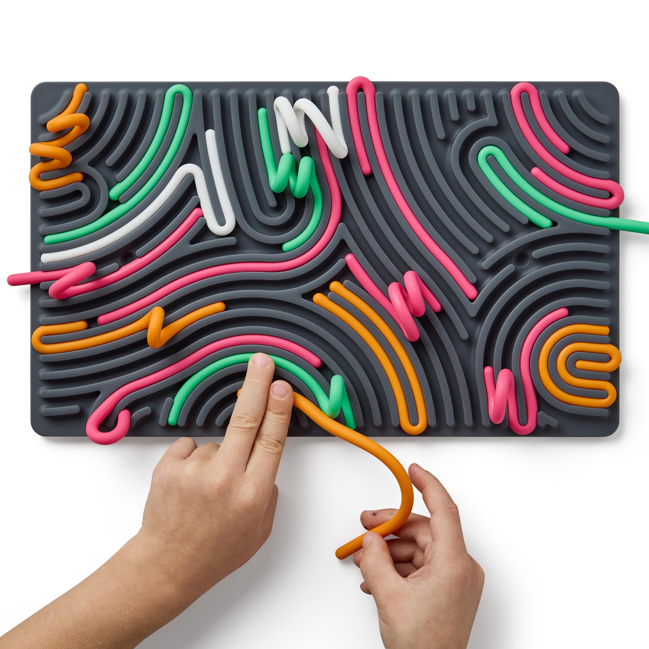Expandable Silicone Sensory Fidget Activity Board for Kids