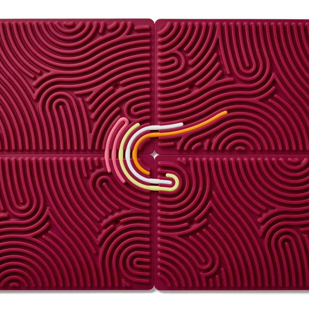 Expandable Silicone Sensory Fidget Activity Board for Kids