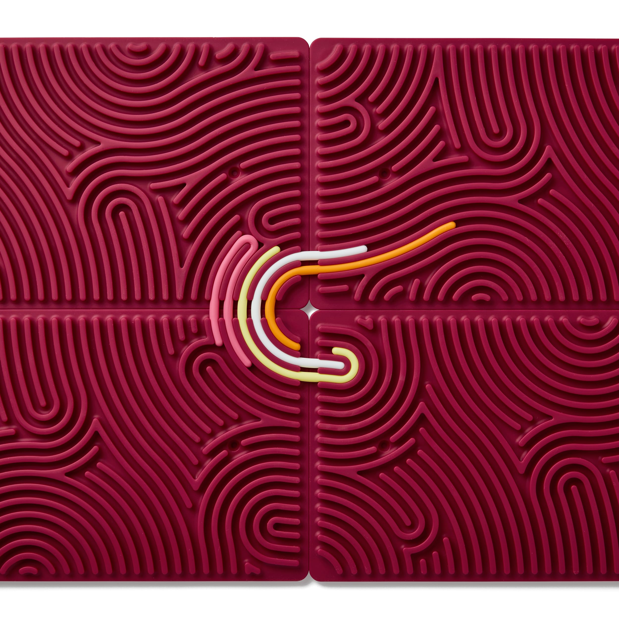 Expandable Silicone Sensory Fidget Activity Board for Kids