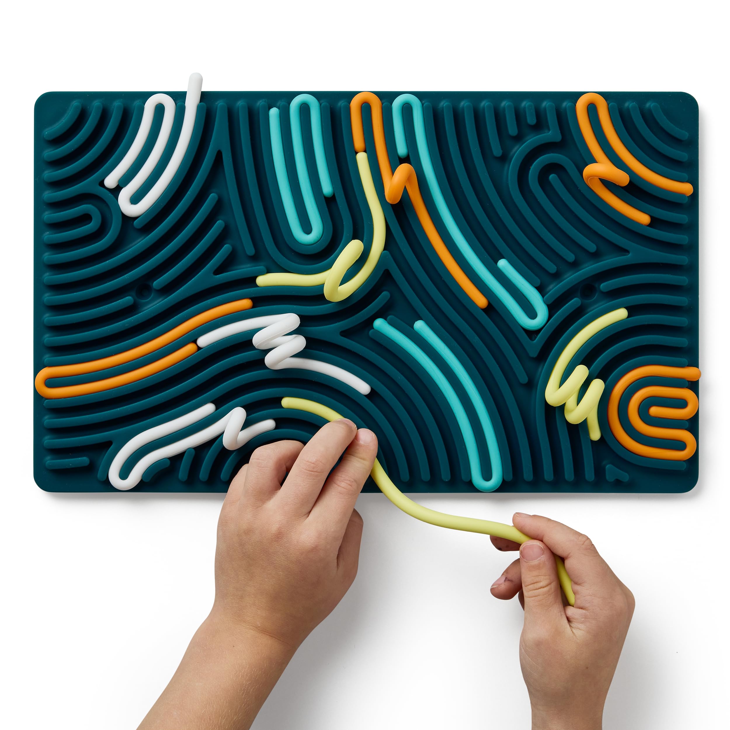 Expandable Silicone Sensory Fidget Activity Board for Kids