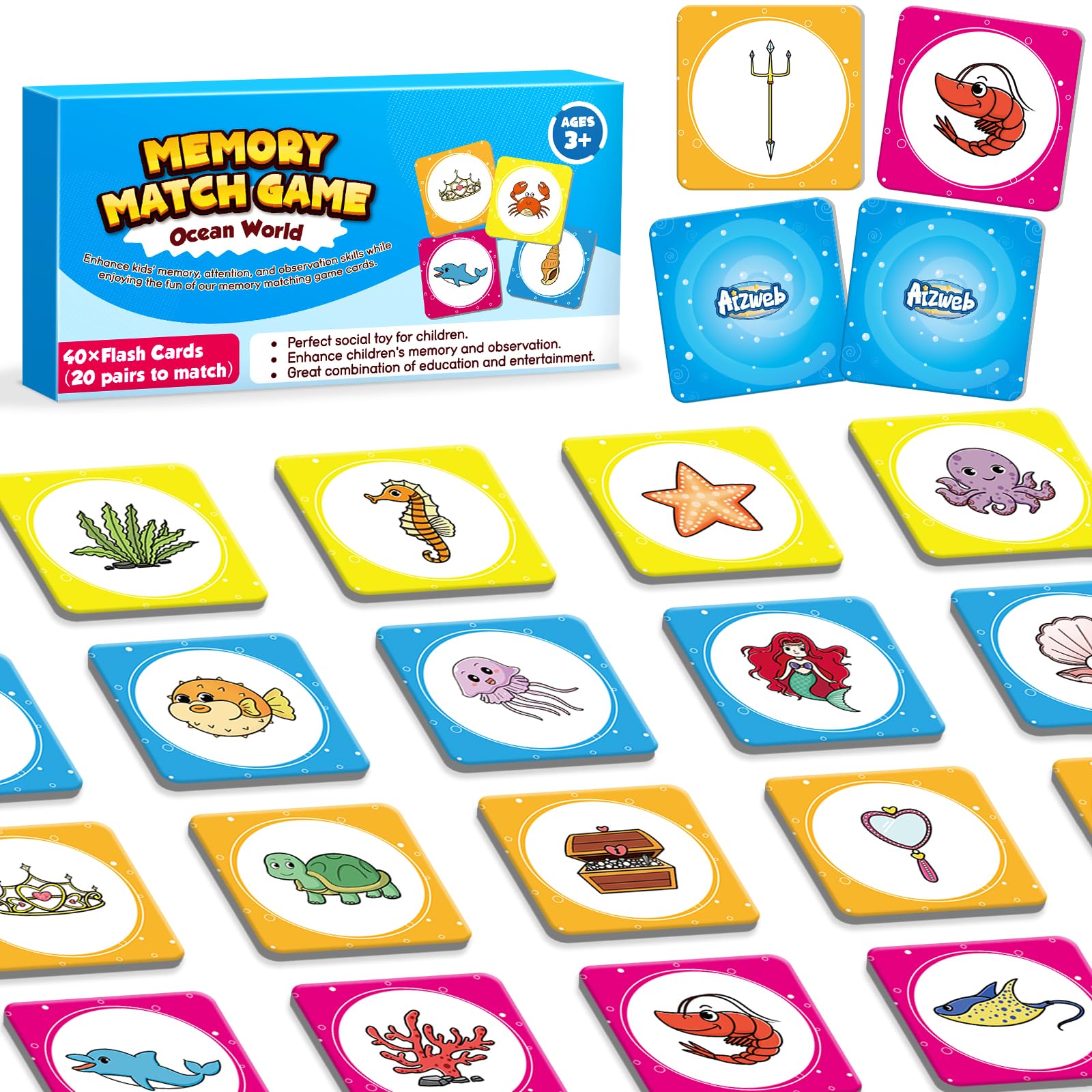 Aizweb Memory Match Game