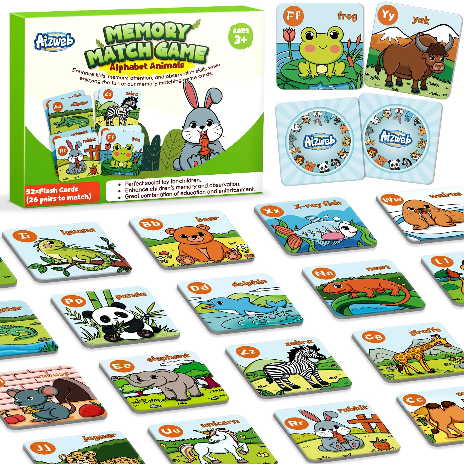 Aizweb Memory Match Game