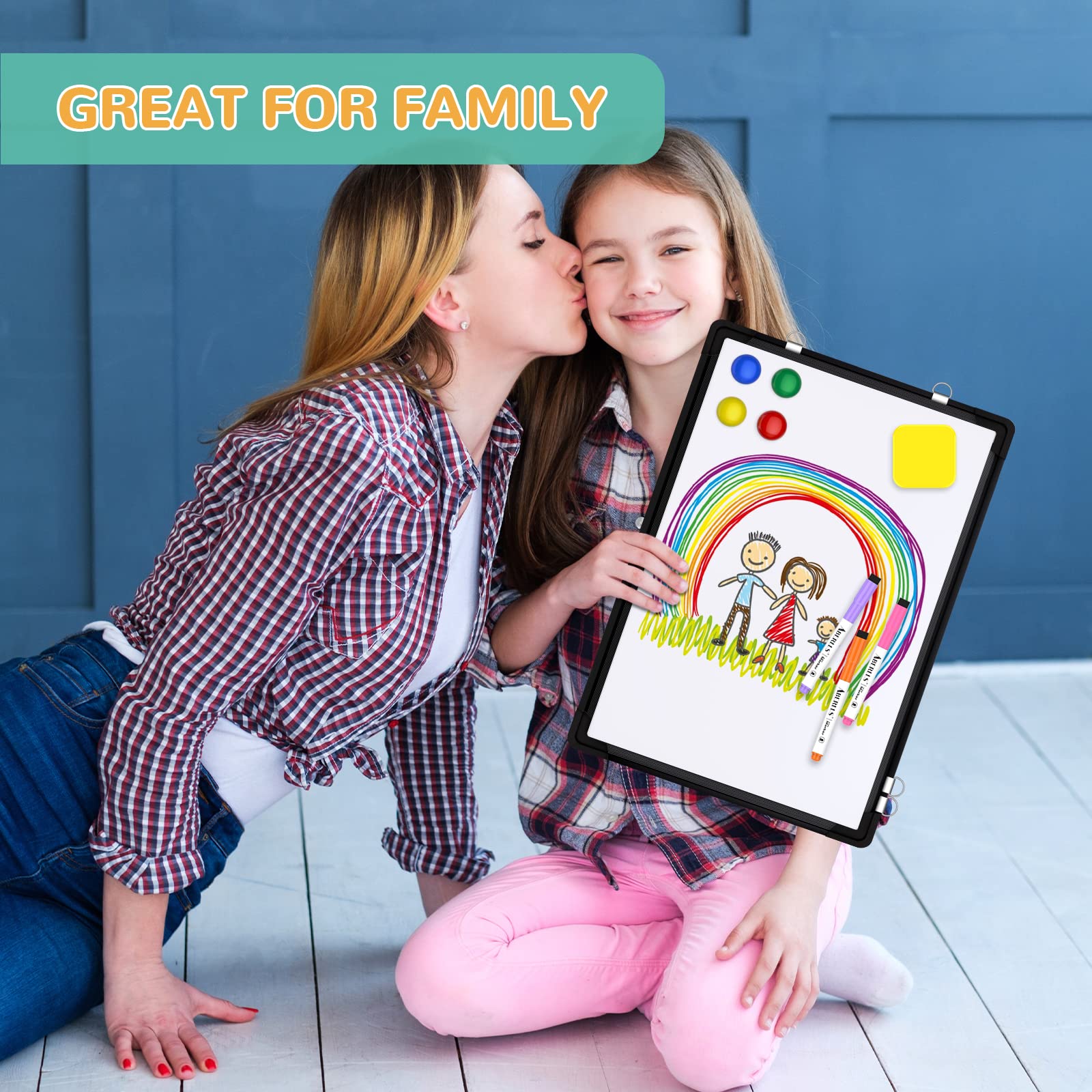 Magnetic Monthly Dry Erase Calendar Whiteboard for Home