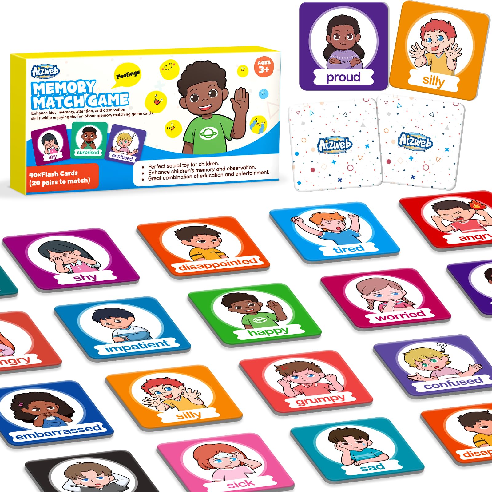 Aizweb Memory Match Game
