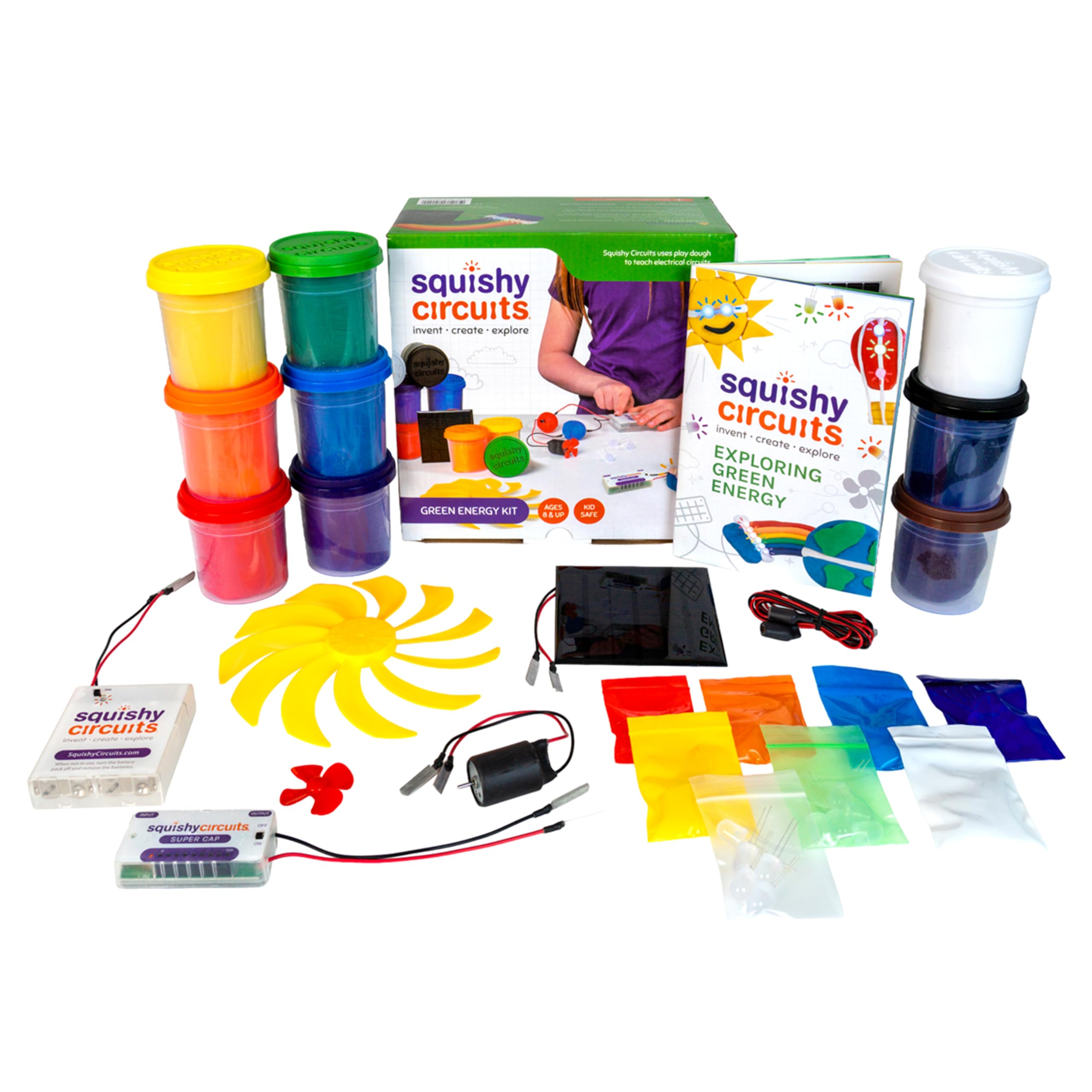 Kids Beginner Electric Circuit Kit with Conductive Dough